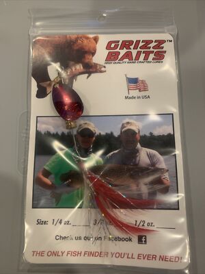 Grizz Hand Crafted Custom In Line Spinner GCPC
