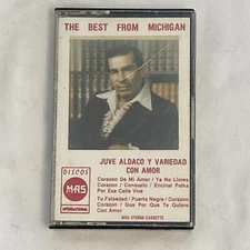 Juve Aldaco Y Variedad - Con Amor (1987 Used Cassette Tape)