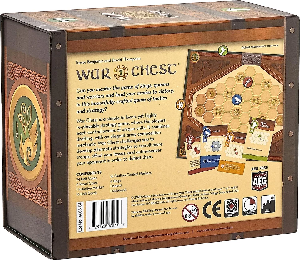 War Chest - Strategy Board Game Alderac Entertainment Group (AEG) - Image 2 of 4