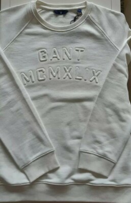 Gant Damen Sweatshirt Gr. L crème