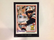 Eddie Murray #36 Orioles RC Hof 1978 Stil 2016 Topps Anthology 5X7 # Ed / 499