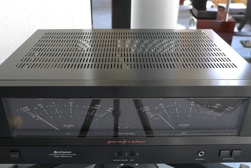 HITACHI HMA 8500 MkII - Stereo Endstufe 2 x 100W RMS - in sehr gutem Zustand - Bild 2 von 8