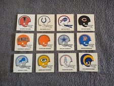 1978 Kellogg's Pop Tarts Helmet Sticker Lot. 27/28 of Set. NO DUPLICATES.