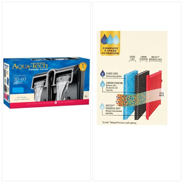 aqua tech power aquarium filter