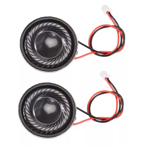 Altavoz magnético micro interno 2W 8 Ohm 2 piezas 28 mm de diámetro con cable pin - Imagen 10 de 11