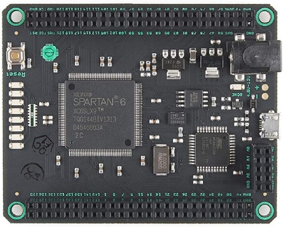 FPGA Development Board with Spartan6 XC6SLX Compatible with