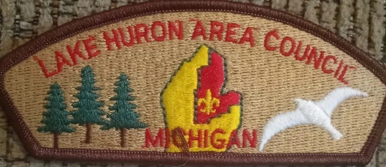 Lake Huron Area Council strip BSA eBay