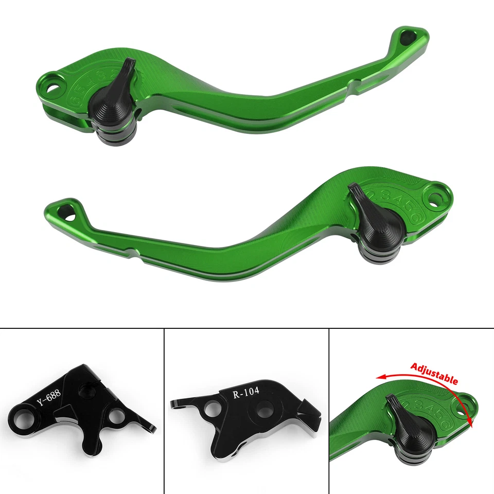 CNC Short Clutch Brake Lever fit for Yamaha YZF R1 R6 R6S CA/EU VERSION #3 - Imagem 4 de 4