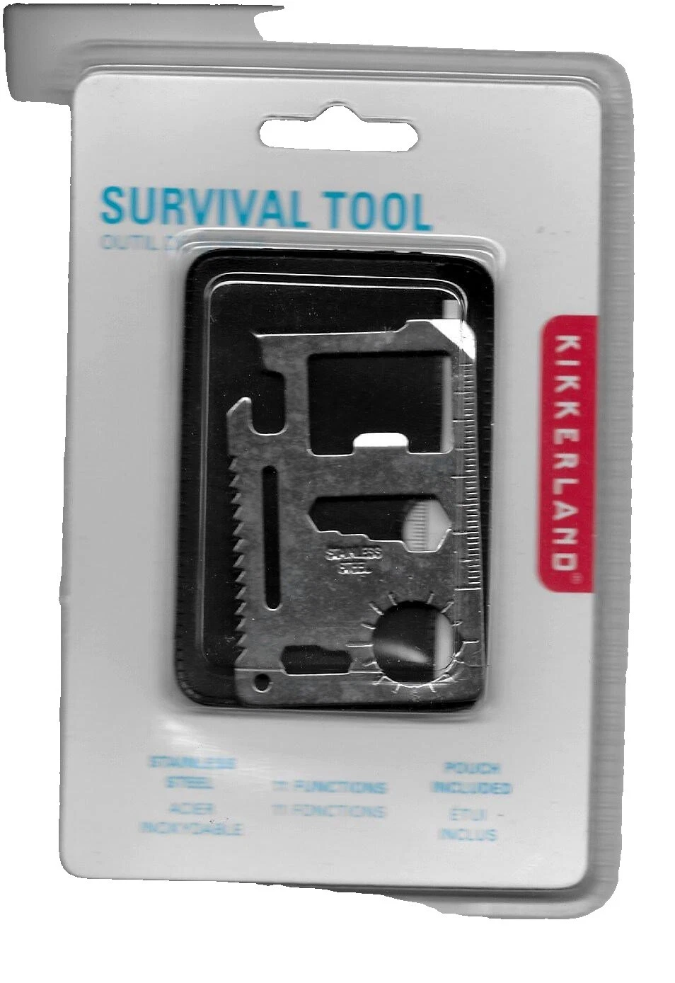 Acero Inoxidable Kikkerland Design Multi-Herramienta Camping Multi-Herramientas