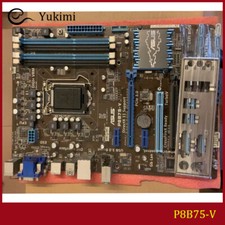 FOR ASUS P8B75-V DDR3 LGA 1155 32GB DVI VGA ATX Motherboard Test OK