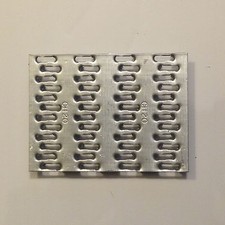 200 QTY  3" x 4"  Truss Plate - Mending Plate -Structural Plates Zinc nail tooth