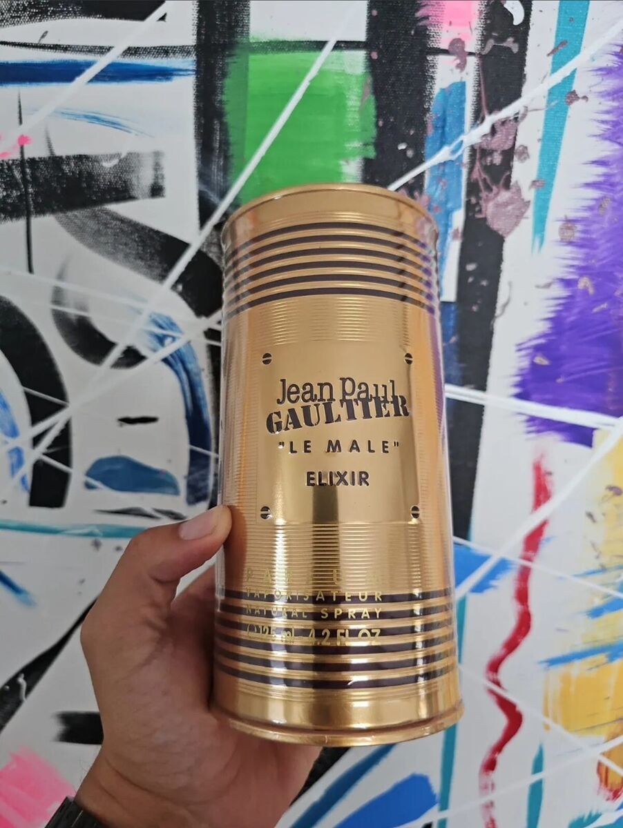 LE MALE ELIXIR PERFUME 125ml/4.2oz JEAN PAUL GAULTIER SEALED LE MALE ELIXIR PERFUME 125ml/4.2oz JEAN PAUL GAULTIER SEALED