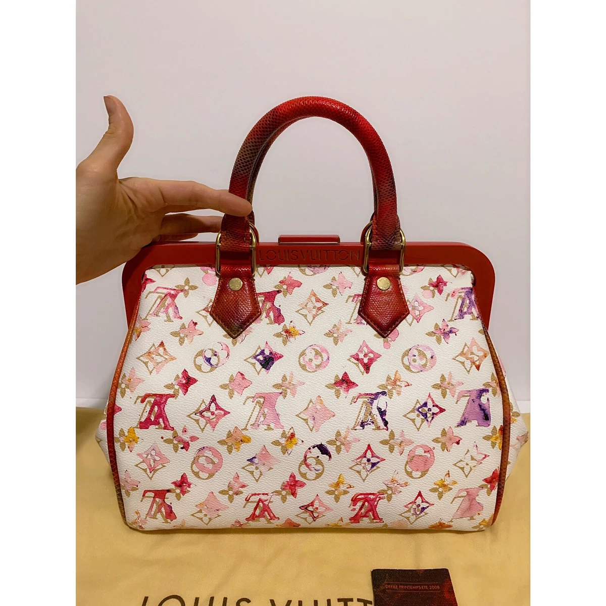 Louis Vuitton Watercolor Aquarelle Brown Speedy 30 - Reetzy