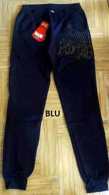 Pantalone tuta uomo Boxing con stampa logo, elastico in vita e tasche art  BC1326 | eBay