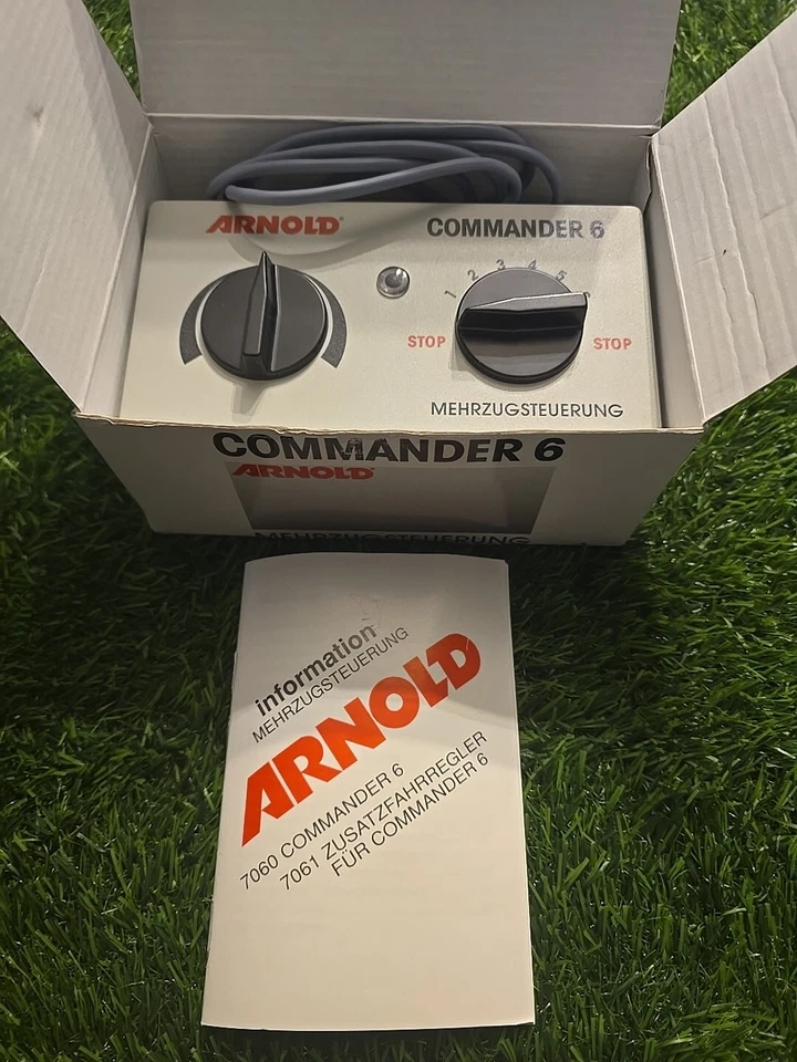 ARNOLD 7060 Commander 6 火车 Mehrzugsteuerung Regler Fahrregler Modelleisenbahn — 第 2/2 张图片