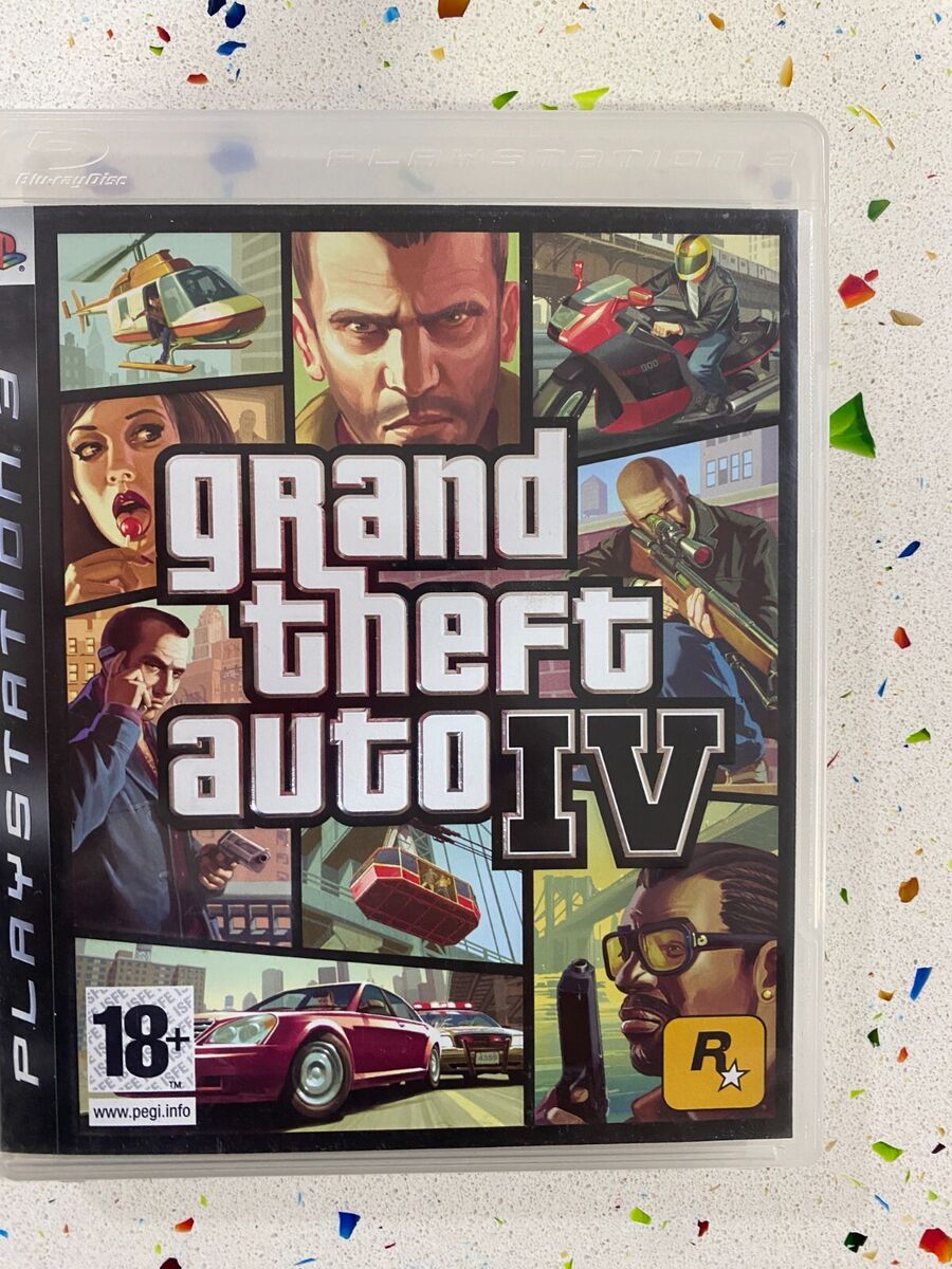 Game GTA IV - Grand Theft Auto IV p/ PS3 - Take 2 - GAMES E