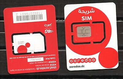 Algeria - ALGERIE ALGERIA GSM SIM Card NEDJMA without chip - Carte