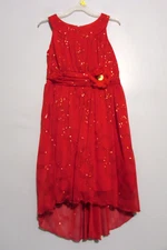 Girls Amy's Closet Red Dress Size 12 EUC!!!