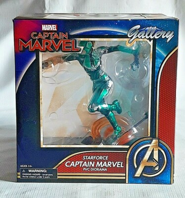 NEW Captain Marvel Starforce PVC Statue Diorama Marvel Movie Gallery 2019 