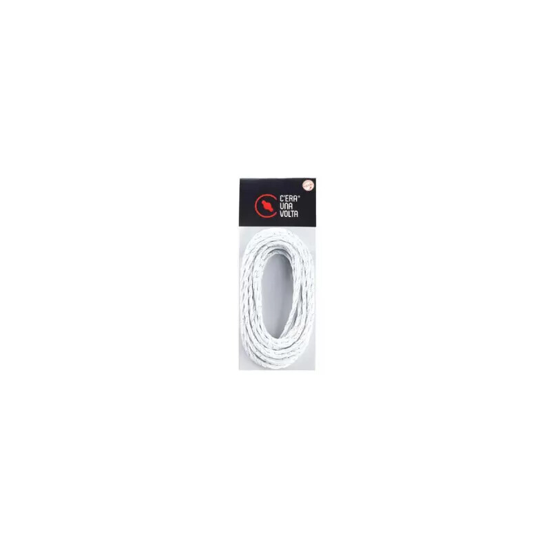 Treccia cotone 3g2 50 bianco mt  50