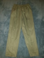 Alfred Dunner Green Slacks Pants Women's Size 12 Elastic Waist Pockets