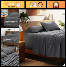 Luxury King Sheet Set - 22" Deep Pockets - Ultra-Soft Microfiber - 4 Piece Beddi