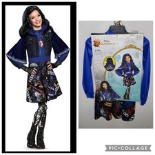 Girls Disguise Disney Descendants Evie Deluxe Costume Halloween Cosplay S 4 6X
