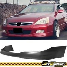 Fits 03-05 Honda Accord Sedan HFP Style Front Bumper Lip Spoiler Bodykit PU