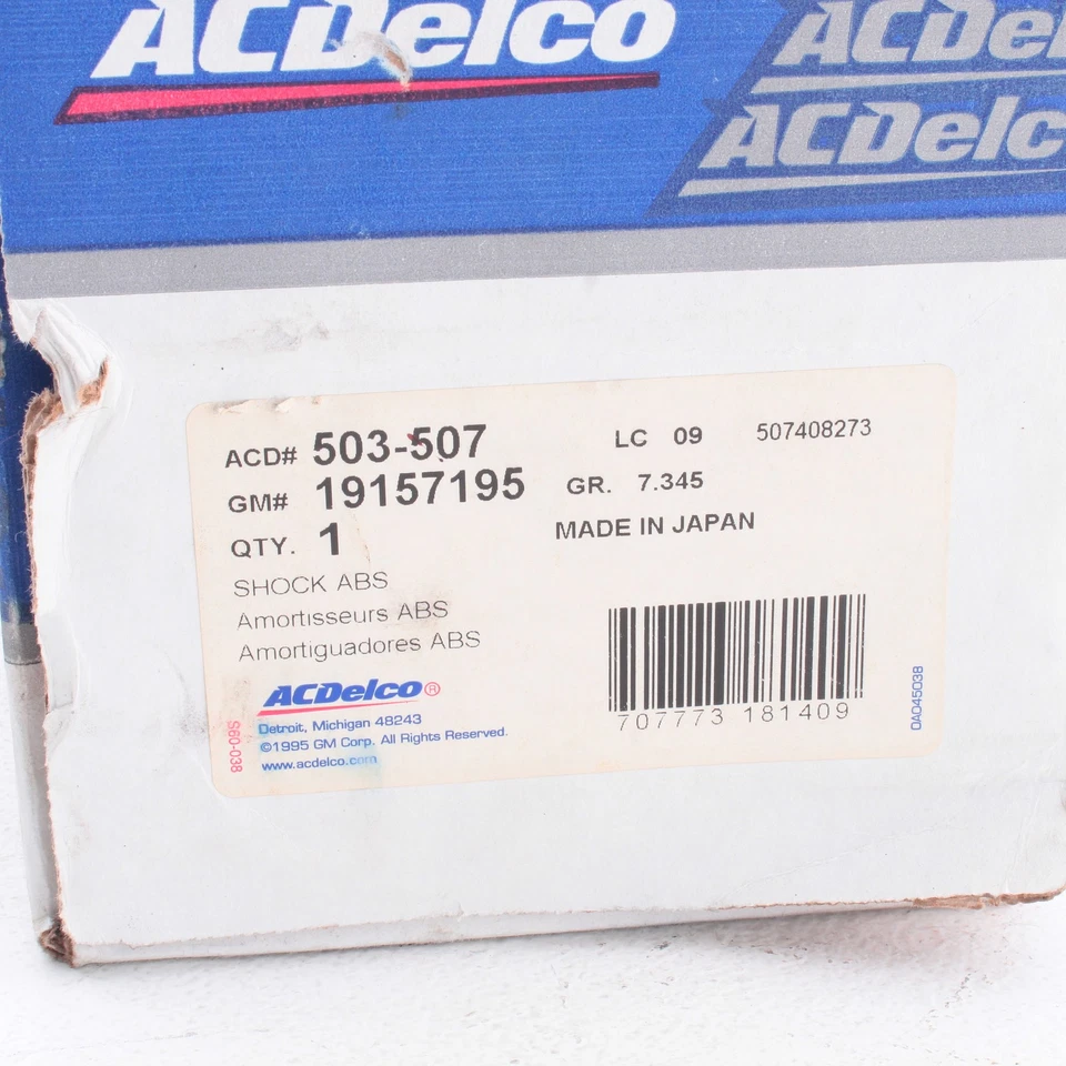 Puntal de suspensión de gas trasero AcDelco 503-507 19157195 para Lexus LS400 1995-2000 1 pieza Foto 4 de 4