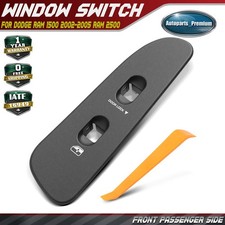 Front Right Gray Door Window Switch Bezel For Dodge Ram 1500 2002-2005 Ram 2500