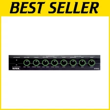 Gold-Plated Front/Rear Outputs Equalizer - Switchable Phase