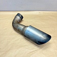 2010-15 AUDI Q7 REAR LEFT ROUND CHROME EXHAUST MUFFLER PIPE TIPS