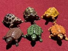 Lot Of Rubber Plastic Turtles / Tortoise Toys - Toy Figures