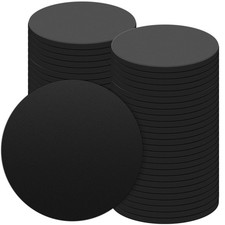 Haull 50 Pcs Billiard Pool Table Leg Shims 3" Diameter Rubber Billiard Table ...