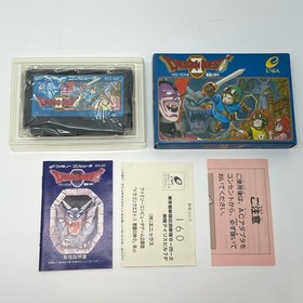 DRAGON QUEST II 2 Nintendo Famicom Japan Import Free shipping FedEx DHL Tested