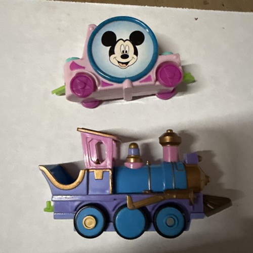 Vintage Bluebird Polly Pocket Disney Magic Kingdom Castle Train & Car Parts Only