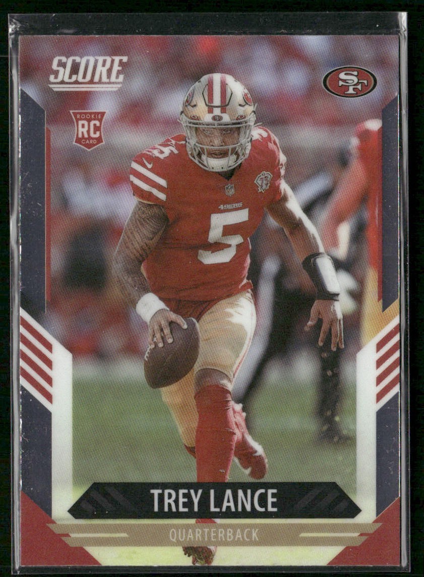 2021 Panini Chronicles - Score Update Rookies Trey Lance #404 (RC)
