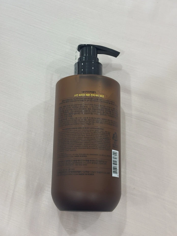 Loción corporal Nature Republic Skin Breeze limón jengibre 300 ml Foto 2 de 4