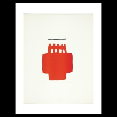 Werner Graeff - Ruku V (1967) Art Card Print