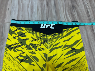 UFC Venum Authentic Fight Night Vale Tudo Shorts Yellow Womens