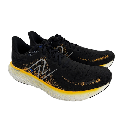 New Balance Fresh Foam X 1080v12 Black Orange Running Shoes  display picture 1