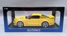 2004 Yellow Ford Saleen Mustang S281 1:18 Scale Diecast By AUTOart #73058