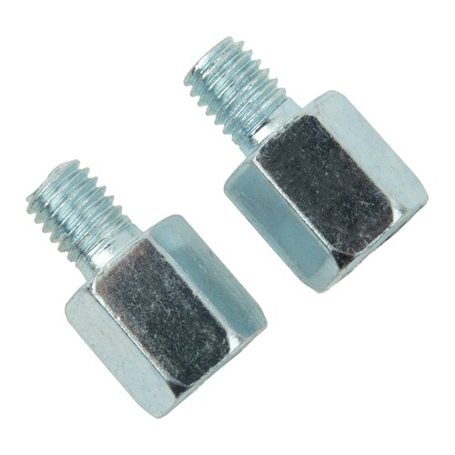 Mirror Adapter Threaded 10mm To 8mm 2 Pcs Accessories Clockwise Motorcycle - Picture 5 of 23