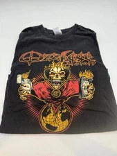 Reprint OzzFest 2007 Concert Tee Double Sided Heavy Metal T-Shirt