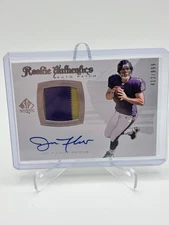 2008 SPA Rookie Authentics Auto Patch RC Joe Flacco Ravens Rpa 412/999