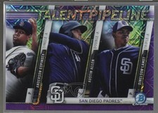 2017 Bowman Mega Box Purple Refractor /250 Anderson Espinoza Austin Allen 2r8