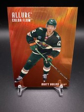 2025-26 UD Allure Matt Boldy Color Flow Red-Orange #CF-17 Wild