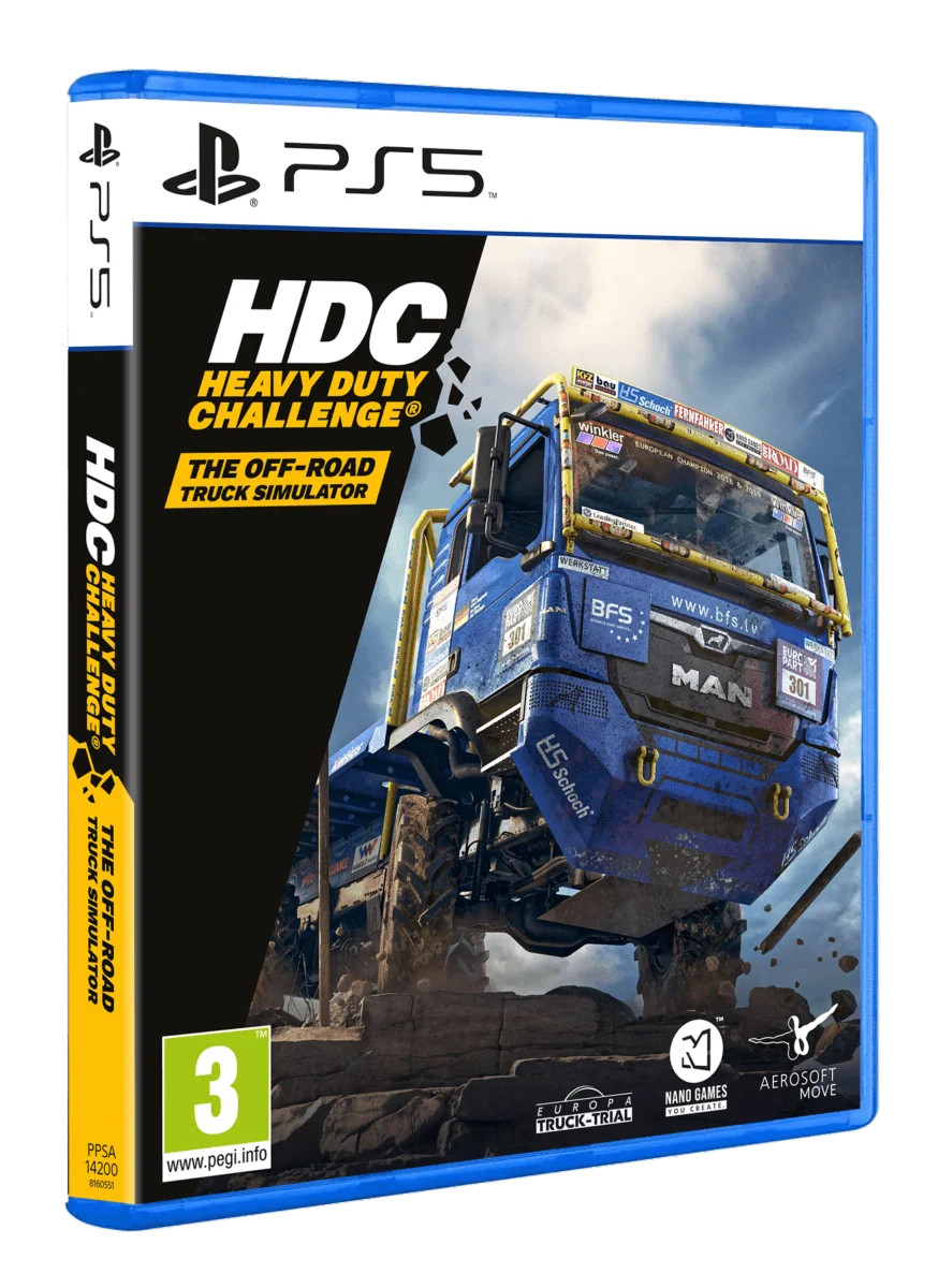 Simulador De Camiones Todo Terreno Heavy Duty Challenge PS5
