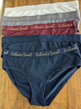NWOT 5 Pairs Victoria Secret Hip-hugger Panties Different Colors Size XL