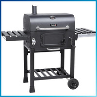 Bbq Smoker Grillwagen Holzkohle Grill Kamin RäUcherofen ZubehöR Xl